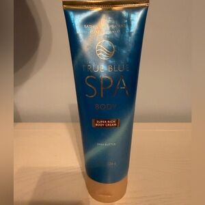 🆕 B&BW True Blue Spa Shea Butter Super Rich Body Cream Lotion / NEVER USED! 💙☀️